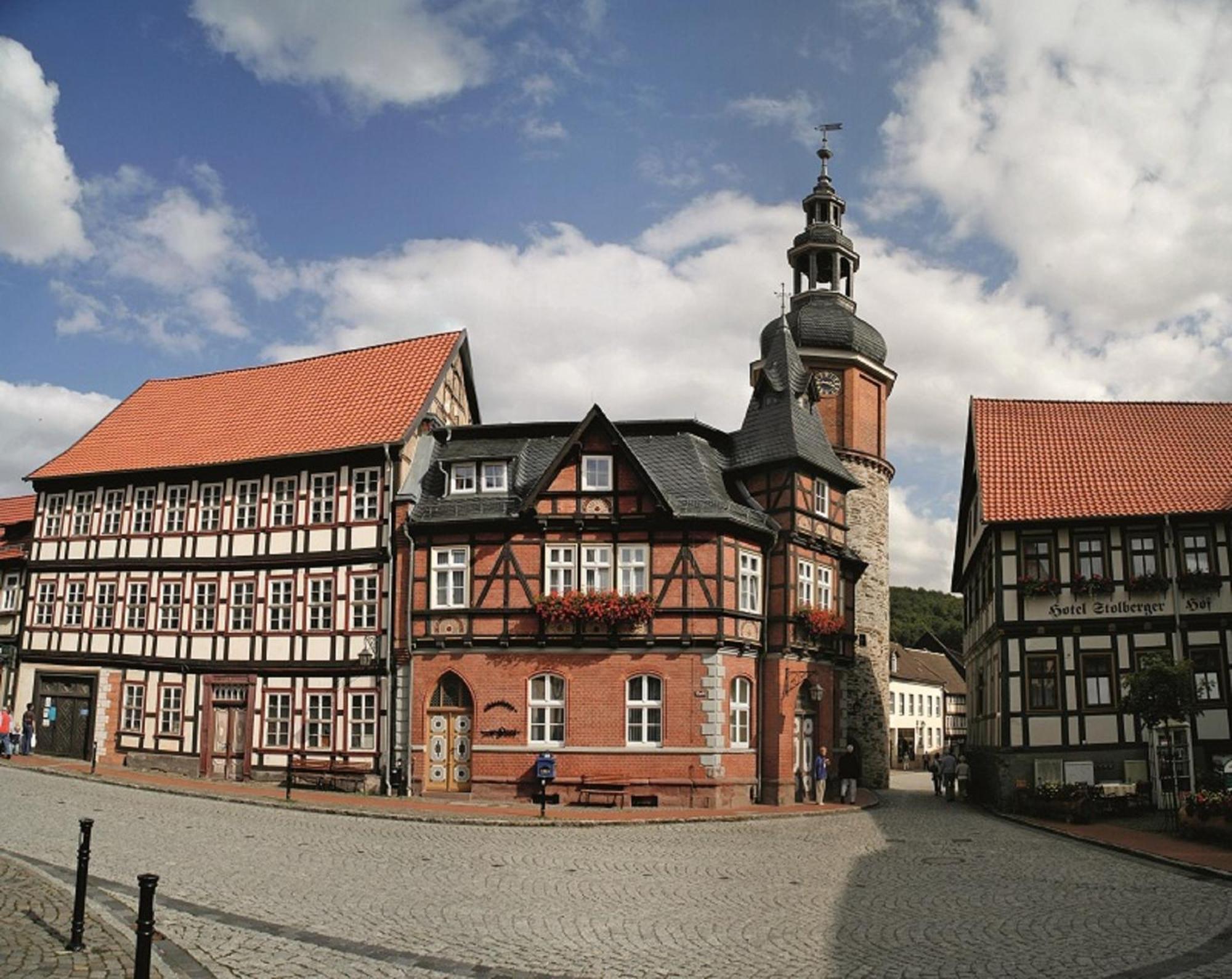 Hotel Zum Kanzler Stolberg i. Harz Kültér fotó