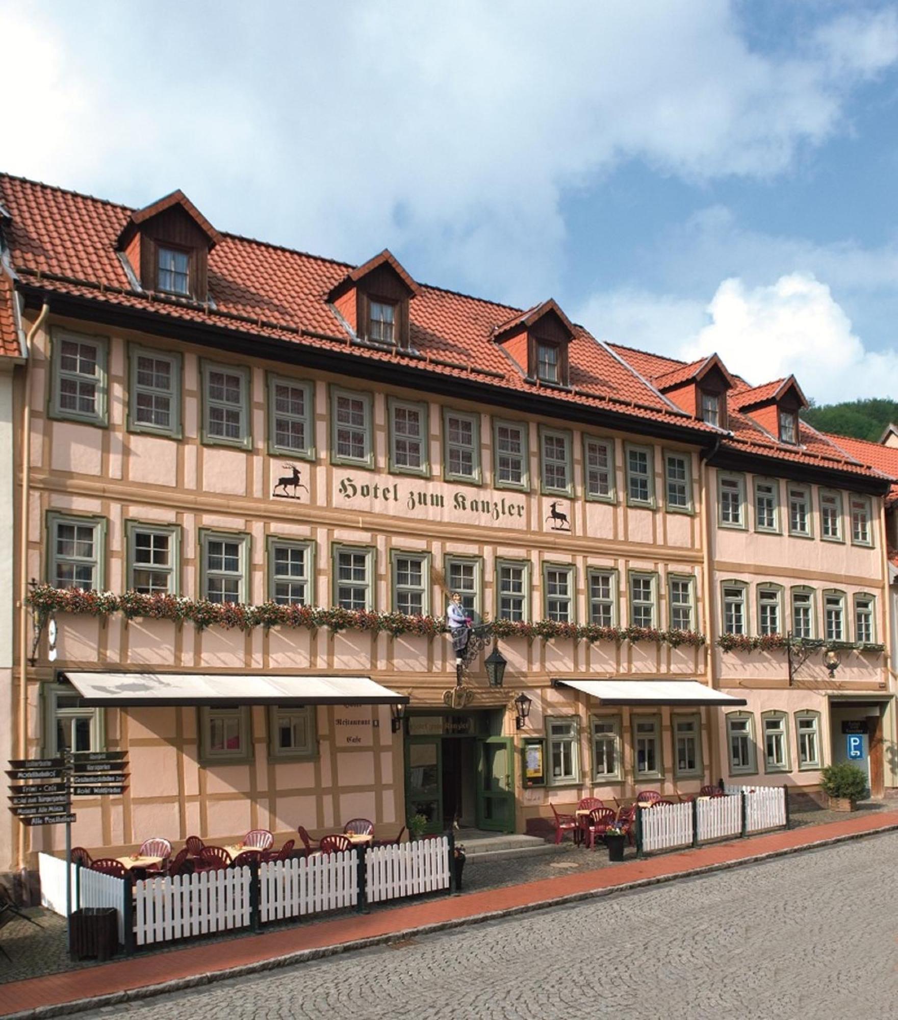 Hotel Zum Kanzler Stolberg i. Harz Kültér fotó