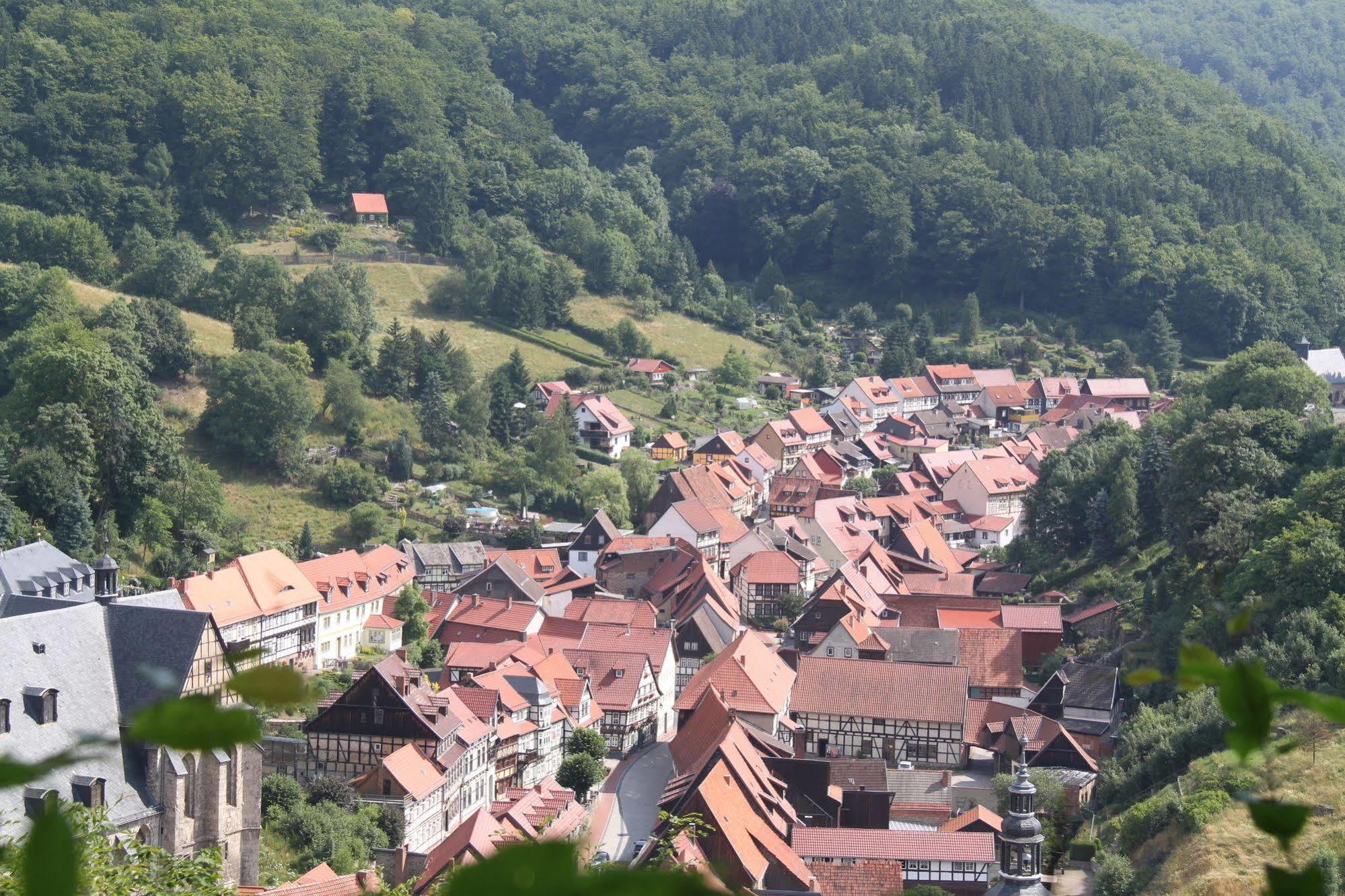 Hotel Zum Kanzler Stolberg i. Harz Kültér fotó