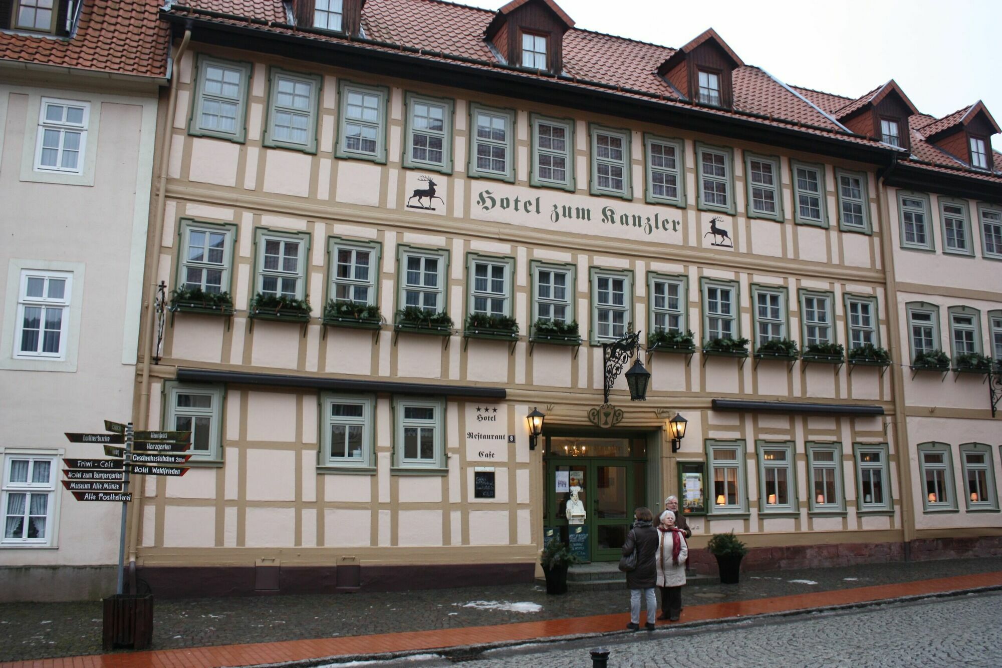 Hotel Zum Kanzler Stolberg i. Harz Kültér fotó