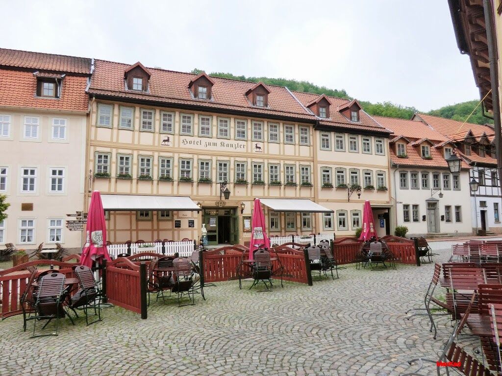 Hotel Zum Kanzler Stolberg i. Harz Kültér fotó